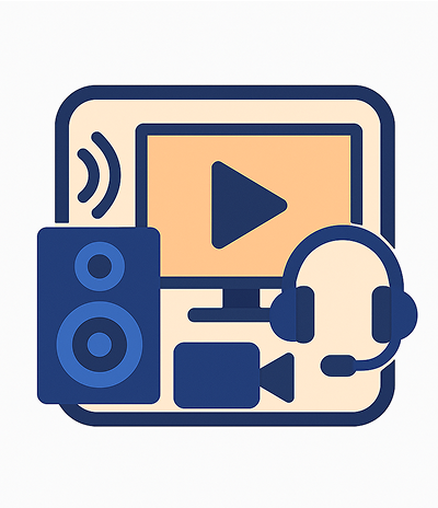 Audio & Visual Icon